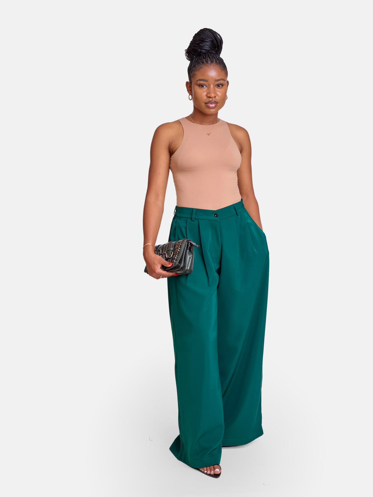 Plain Palazzo Pants