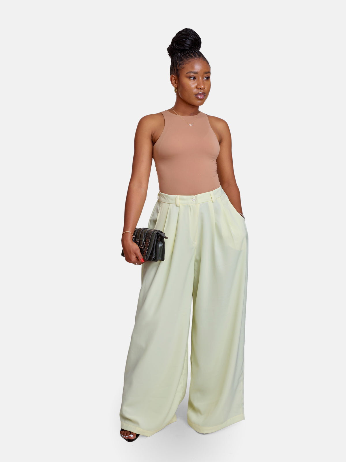Plain Palazzo Pants