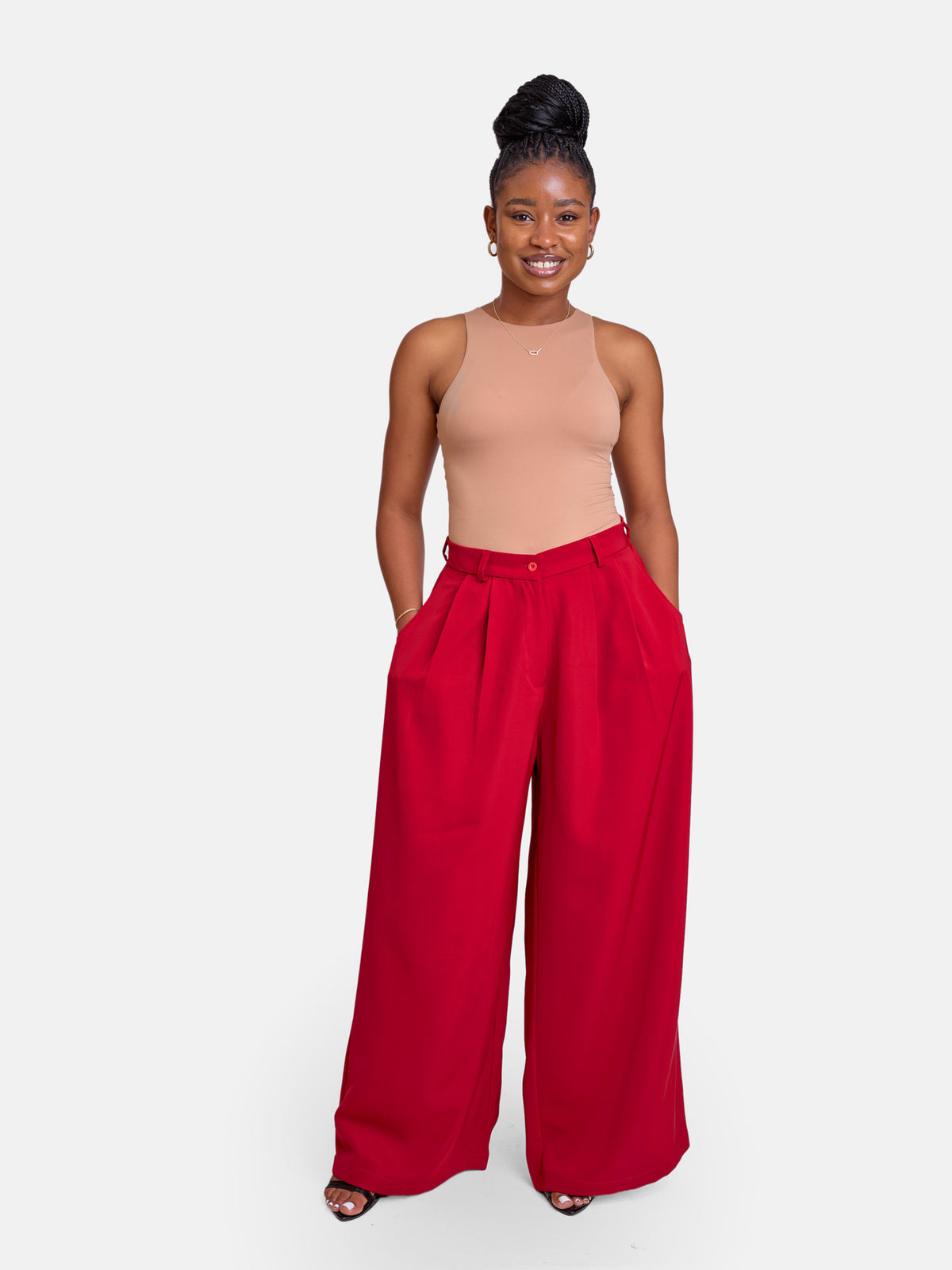 Plain Palazzo Pants