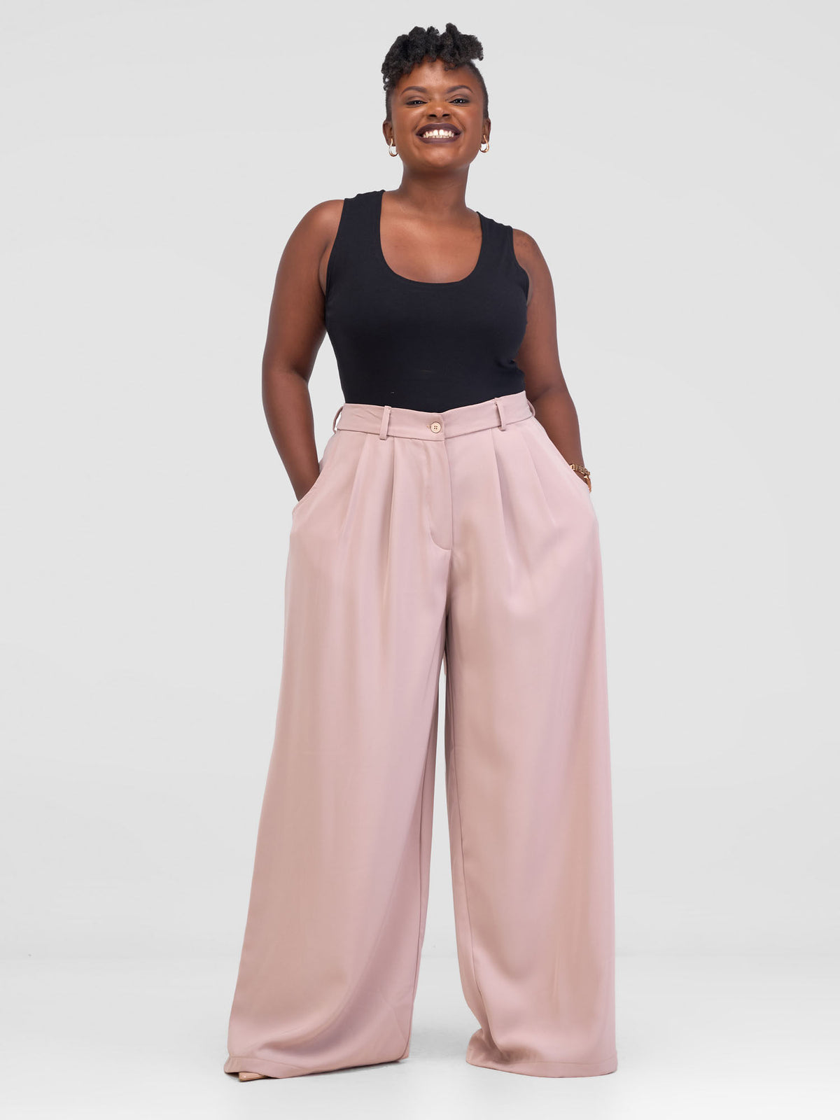 Plain Palazzo Pants